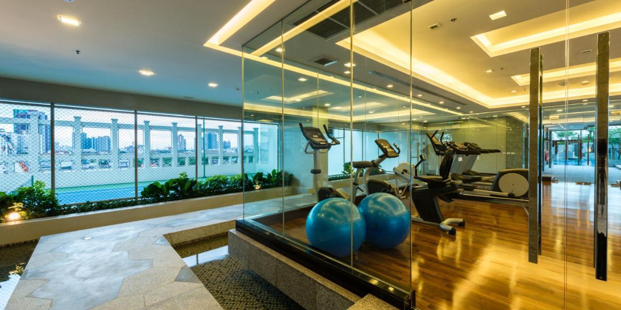 Jasmine Grande Residence Бангкок Экстерьер фото The gym at the 10th floor
